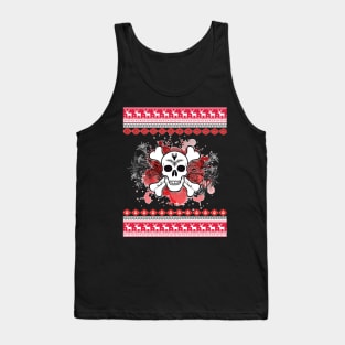 Ugly X-Mas Crossbones Skull Tank Top